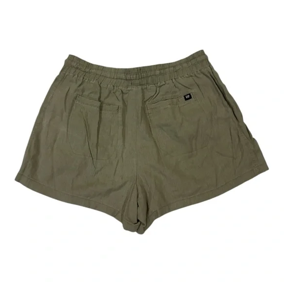 GAP LIGHT Olive Green Women's Jean Shorts - Picture 3 of 3